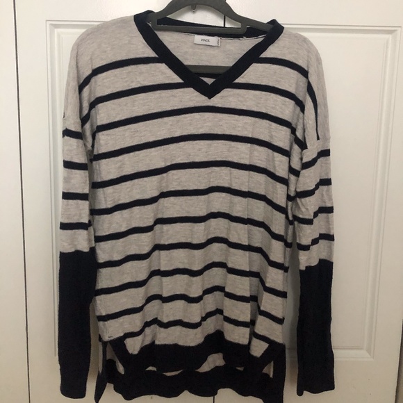 Vince Striped Sweater - Picture 1 of 2